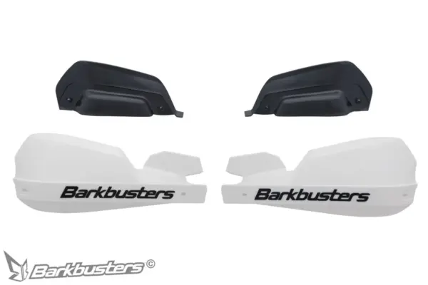 זוג כיסויי מגני ידיים BARKBUSTERS VPS בצבע לבן עם מסיטי רוח