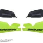זוג כיסויי מגני ידיים BARKBUSTERS VPS בצבע צהוב זוהר עם מסיטי רוח