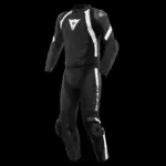 חליפת עור שני חלקים DAINESE Avro 4 בשחור מט ולבן