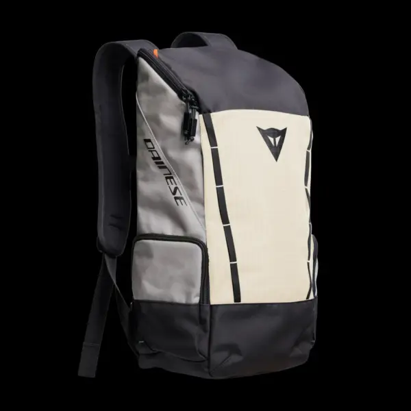 תיק גב DAINESE D-Clutch Explorer בגוון בז' ושחור