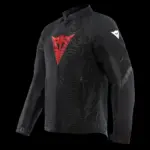 מעיל רכיבה קיצי DAINESE Herosphere Air בשחור עם לוגו אדום