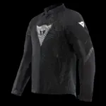 מעיל רכיבה קיצי DAINESE Herosphere Air בשחור עם לוגו לבן