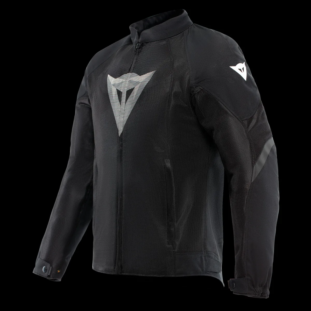 מעיל רכיבה קיצי DAINESE Herosphere Air בשחור עם לוגו לבן מעיל רכיבה קיצי DAINESE Herosphere Air בשחור עם לוגו לבן