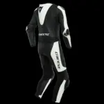 חליפת עור מחלק אחד DAINESE Laguna Seca 5 שחור לבן – תמונה 2