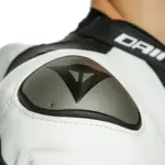 חליפת עור מחלק אחד DAINESE Laguna Seca 5 שחור לבן – תמונה 8