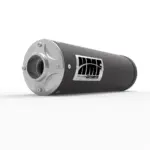 מפלט סליפ-און HMF Titan-QS בגימור גאן-מטאל לפולריס Sportsman 570
