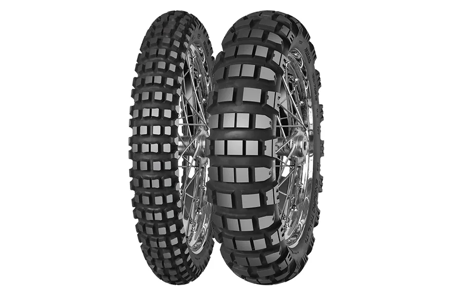 זוג צמיגי MITAS Enduro Trail-XT+ לאופנוע אדוונצ'ר צמיג MITAS Enduro Trail-XT+ 90/90-21 DAKAR – קדמי 54T