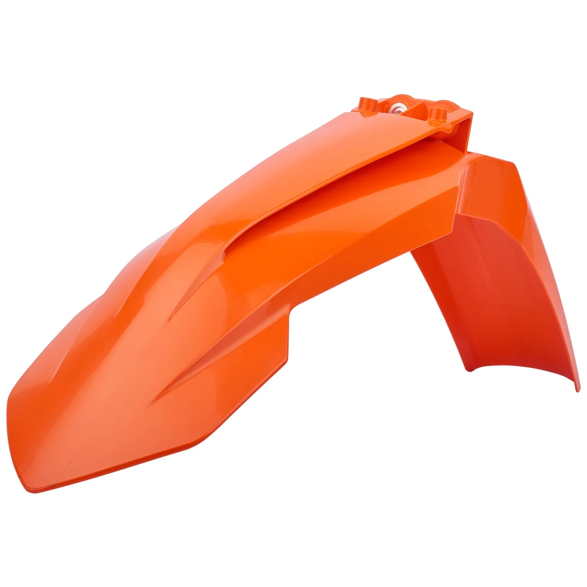 כנף קדמית כתומה פוליספורט Polisport ל-KTM כנף קדמית כתומה פוליספורט Polisport ל-KTM