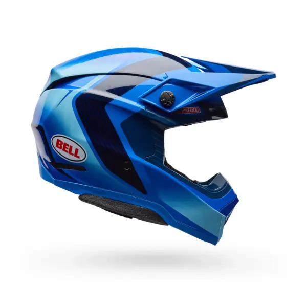 קסדת שטח BELL Moto-10 Spherical בגווני כחול