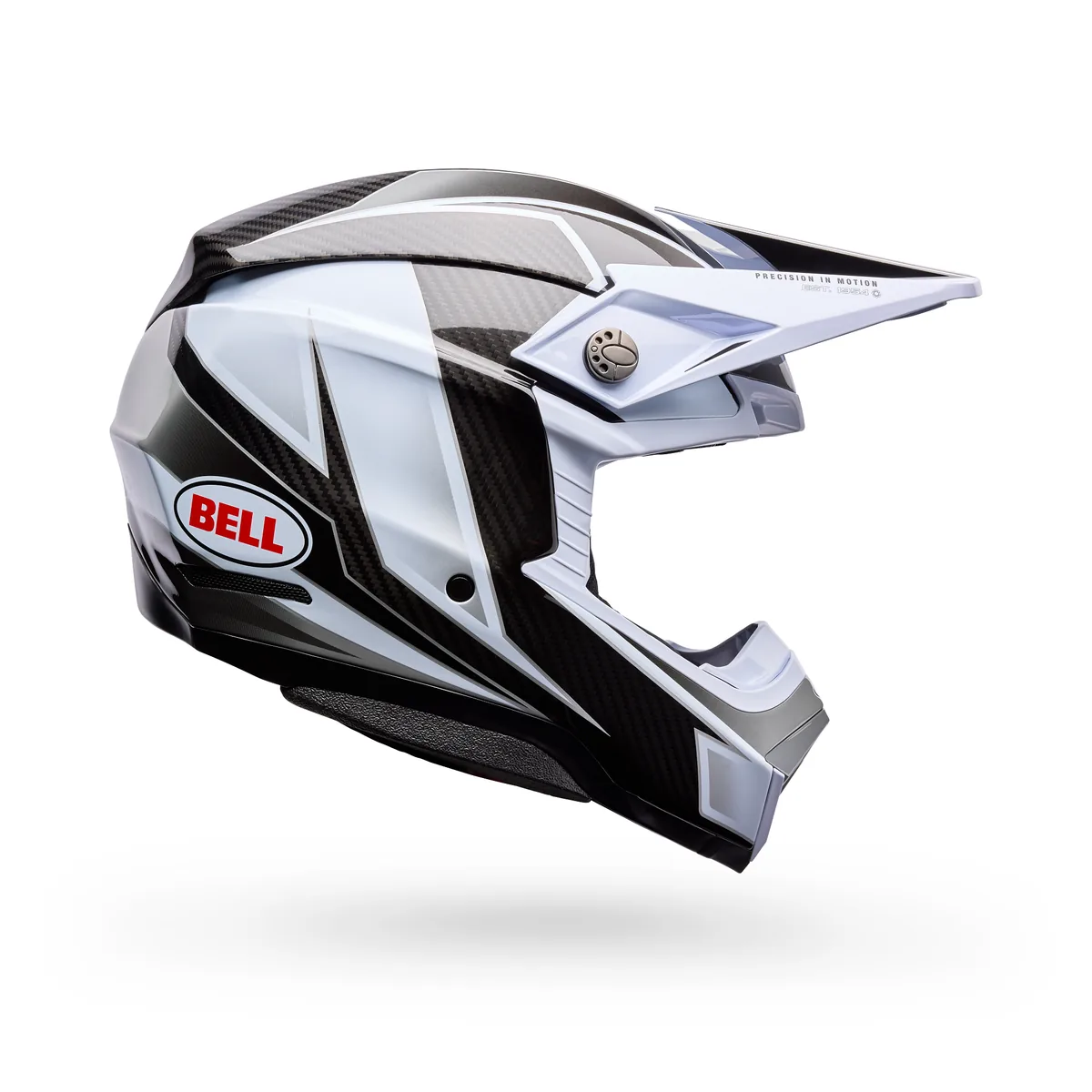 קסדת שטח BELL Moto-10 Spherical Grid בלבן, שחור ואפור קסדת שטח BELL Moto-10 Spherical Grid בלבן, שחור ואפור