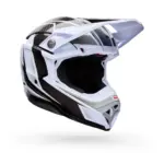 קסדת שטח BELL Moto-10 Spherical Grid לבן שחור – תמונה 2