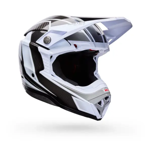 קסדת שטח BELL Moto-10 Spherical Grid לבן שחור – תמונה 2