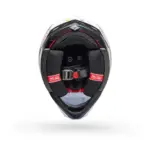 קסדת שטח BELL Moto-10 Spherical Grid לבן שחור – תמונה 6