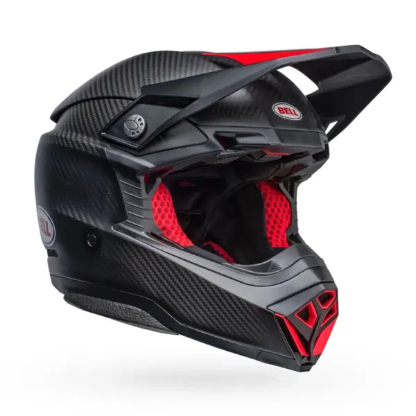 קסדת שטח BELL Moto-10 Spherical אדום שחור – תמונה 2