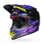 קסדת שטח BELL Moto-9S Flex Slayco 24 לבן שחור – תמונה 2
