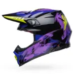 קסדת שטח BELL Moto-9S Flex Slayco 24 לבן שחור – תמונה 3