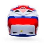 קסדת שטח BELL MX-10 MIPS Dyno לבן כחול אדום – תמונה 4