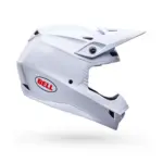 קסדת שטח BELL MX-10 MIPS בצבע לבן אחיד