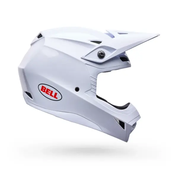 קסדת שטח BELL MX-10 MIPS בצבע לבן אחיד
