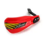 זוג מגני ידיים פתוחים CYCRA Primal בצבע אדום