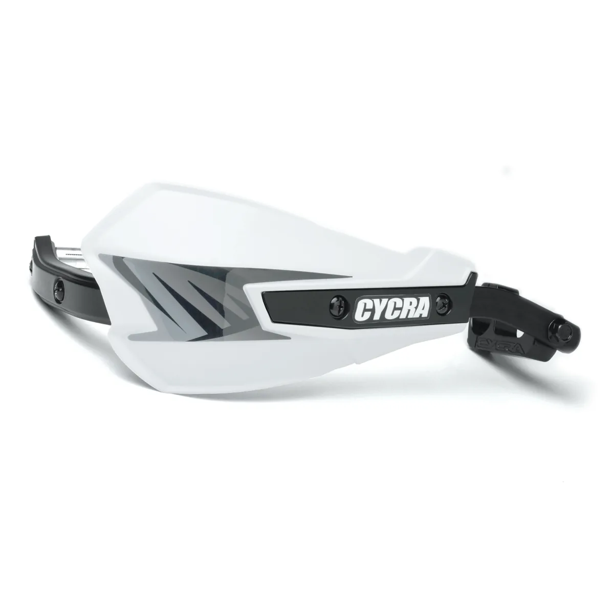 מגני ידיים סגורים CYCRA Vortex בצבע לבן מגני ידיים CYCRA Vortex לבן – תפסן U-Clamp כלול