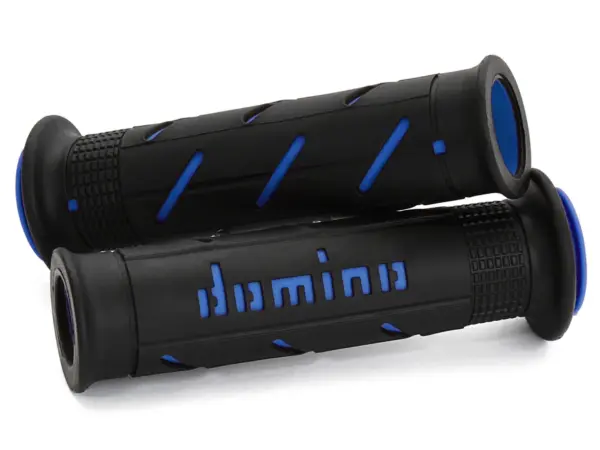 גריפים לאופנוע כביש DOMINO A250 Road Racing שחור/כחול – תמונה 2