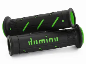 גריפים לאופנוע כביש DOMINO A250 Road Racing שחור/ירוק – תמונה 2