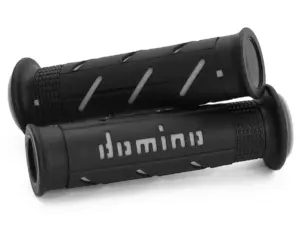 גריפים לאופנוע כביש DOMINO A250 Road Racing שחור/אפור – תמונה 2