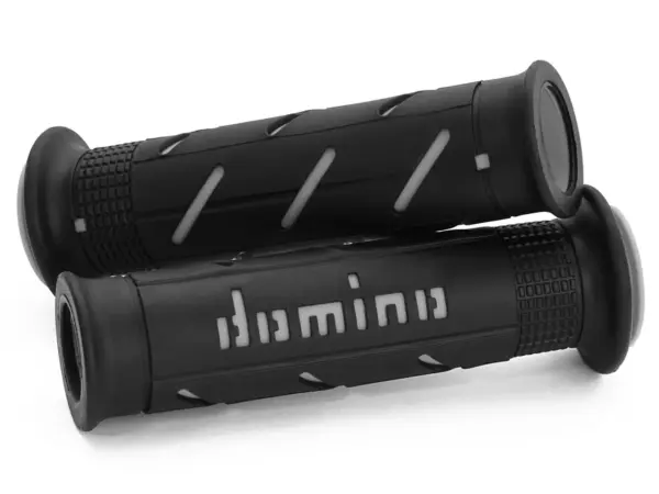 גריפים לאופנוע כביש DOMINO A250 Road Racing שחור/אפור – תמונה 2