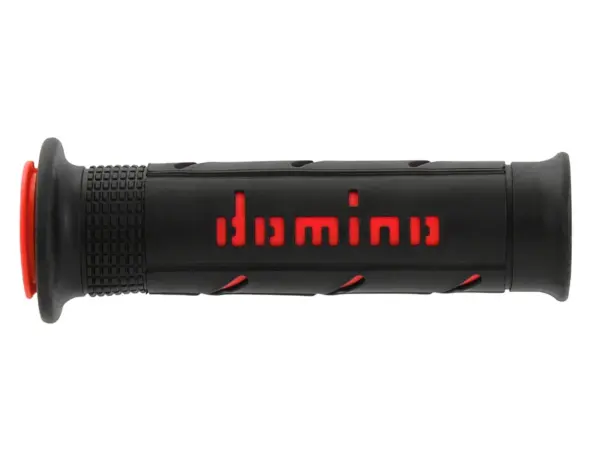 זוג גריפים DOMINO A250 Road Racing בצבע שחור/אדום