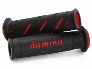 גריפים לאופנוע כביש DOMINO A250 Road Racing שחור/אדום – תמונה 2