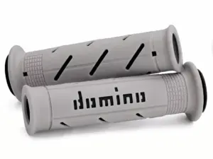 גריפים לאופנוע כביש DOMINO A250 Road Racing אפור/שחור – תמונה 2