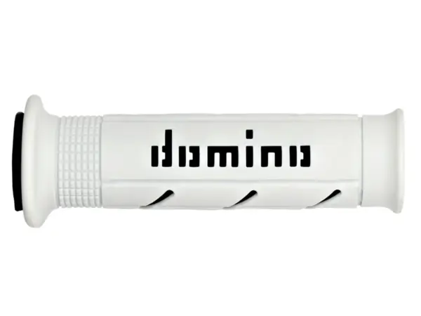 זוג גריפים DOMINO A250 Road Racing בצבע לבן/שחור
