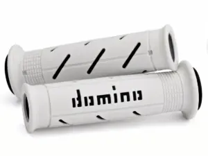 גריפים לאופנוע כביש DOMINO A250 Road Racing לבן/שחור – תמונה 2