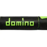 זוג גריפים DOMINO A450 Racing בצבע שחור/ירוק