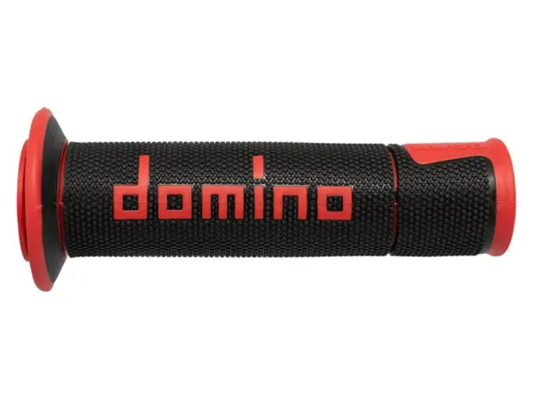 זוג גריפים DOMINO A450 Racing בצבע שחור/אדום