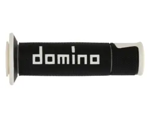 זוג גריפים DOMINO A450 Racing בצבע שחור/לבן