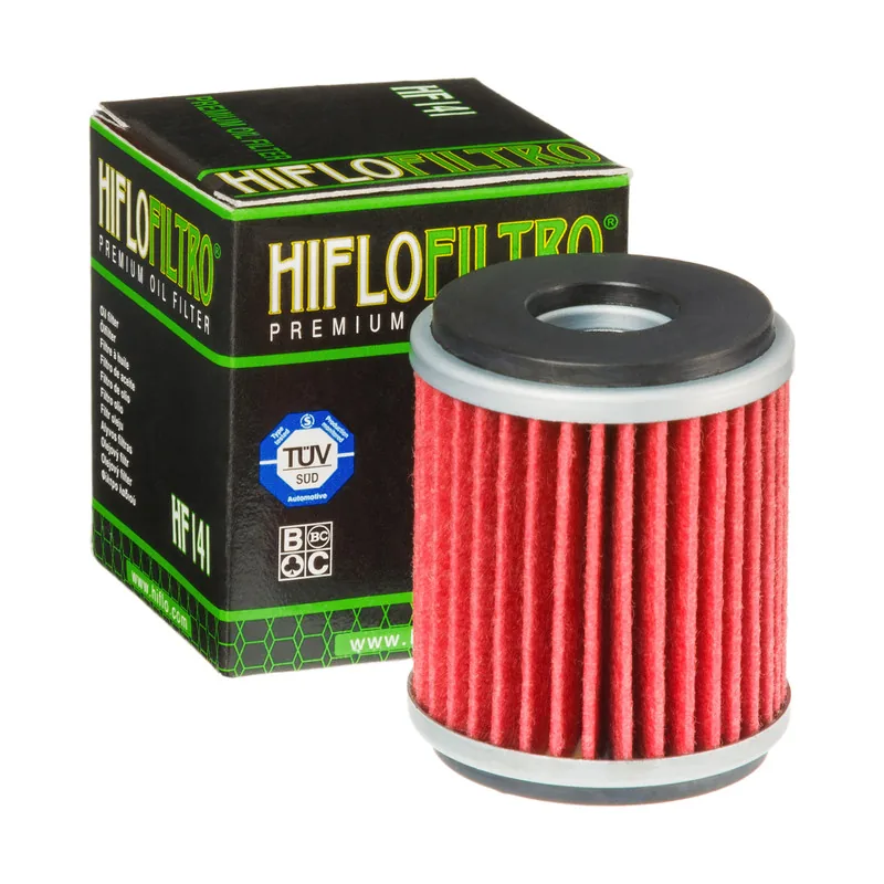 מסנן שמן HIFLOFILTRO HF141 ליד האריזה מסנן שמן HIFLOFILTRO HF141 ליד האריזה