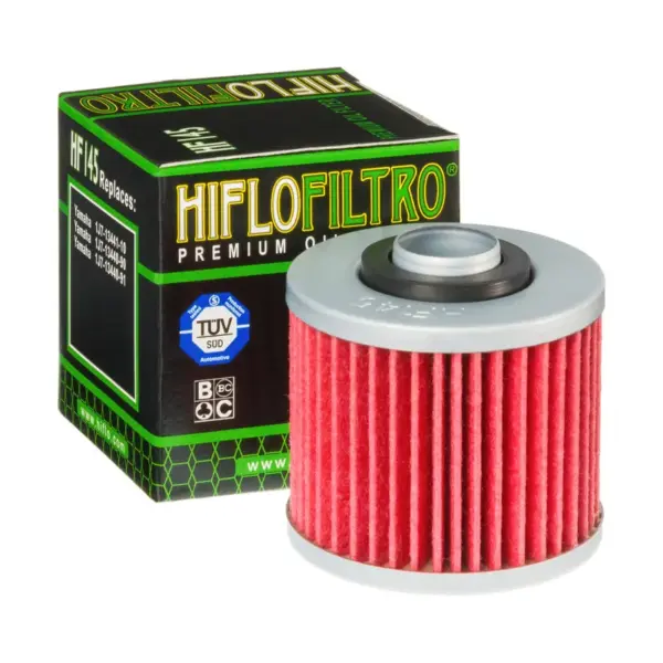 מסנן שמן HIFLOFILTRO HF145 ליד האריזה