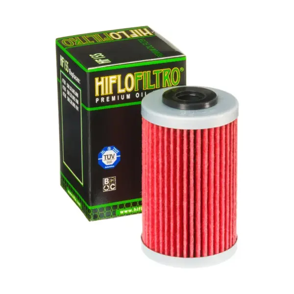 מסנן שמן HIFLOFILTRO HF155 ליד האריזה