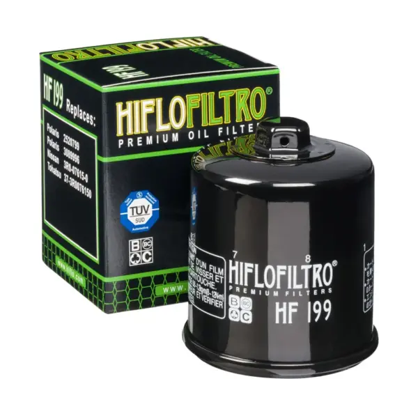 מסנן שמן HIFLOFILTRO HF199 ליד האריזה
