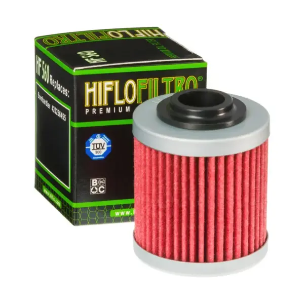 מסנן שמן HIFLOFILTRO HF560 ליד האריזה