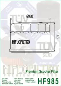 מסנן שמן HIFLOFILTRO HF985 – תמונה 2