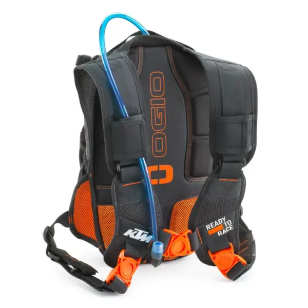 תיק שתייה KTM Team Baja שחור כתום 2 ליטר – תמונה 2
