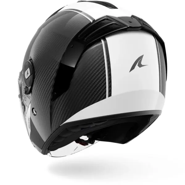 קסדה פתוחה SHARK RS Jet Carbon Skin שחור לבן – תמונה 2
