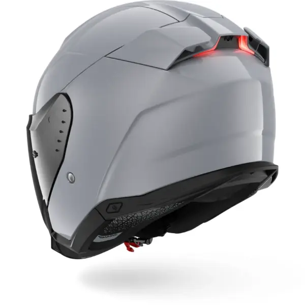 קסדה פתוחה עם תאורת LED SHARK Skwal i3 Jet אפור – תמונה 2