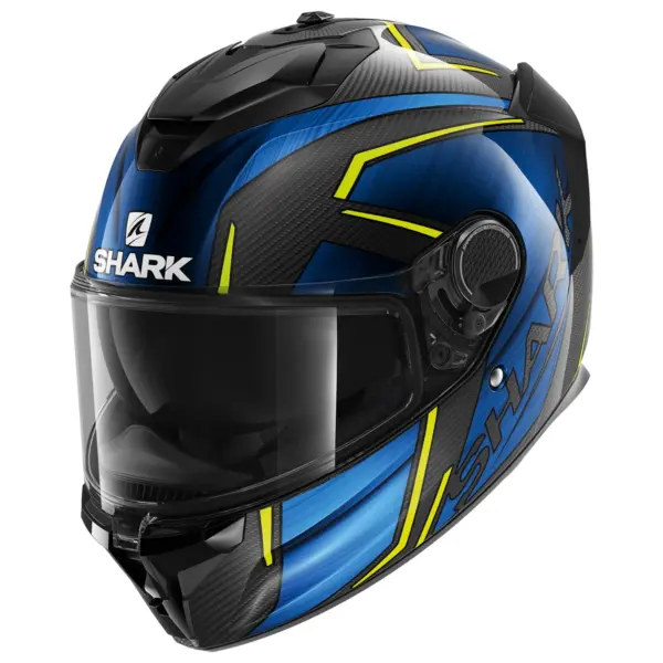 קסדה מלאה SHARK Spartan GT Carbon Kromium קרבון וכחול