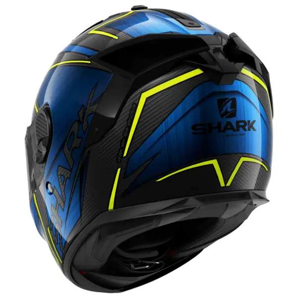 קסדה מלאה SHARK Spartan GT Carbon Kromium קרבון כחול – תמונה 2