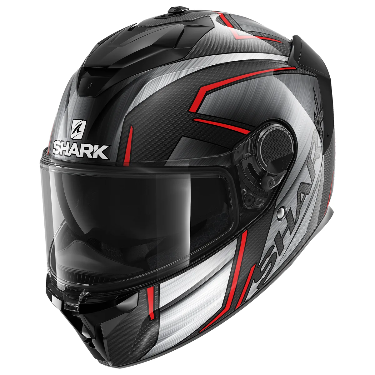 קסדה מלאה SHARK Spartan GT Carbon Kromium קרבון ואדום קסדה מלאה SHARK Spartan GT Carbon Kromium קרבון ואדום