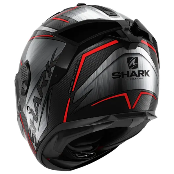 קסדה מלאה SHARK Spartan GT Carbon Kromium קרבון אדום – תמונה 2